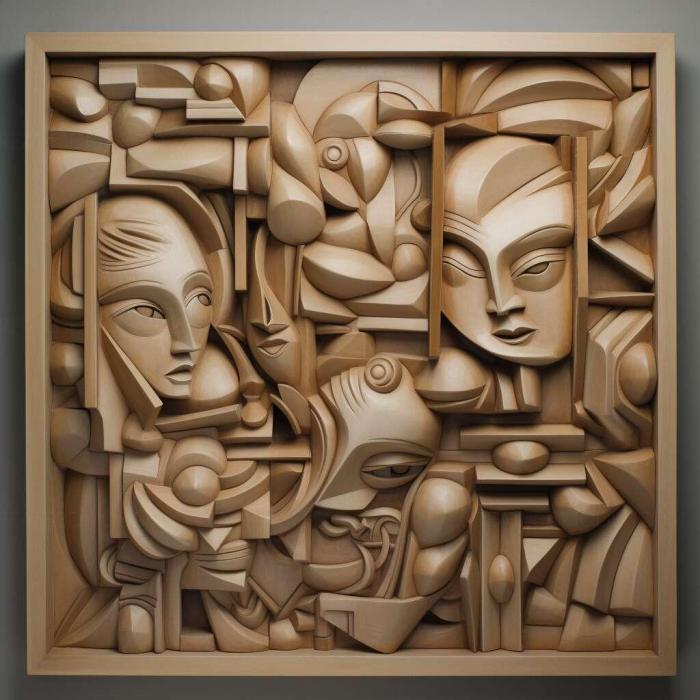 نموذج ثلاثي الأبعاد لآلة CNC 3D Art 